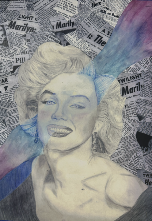 Artwork by Balcarras school Y9 pupil