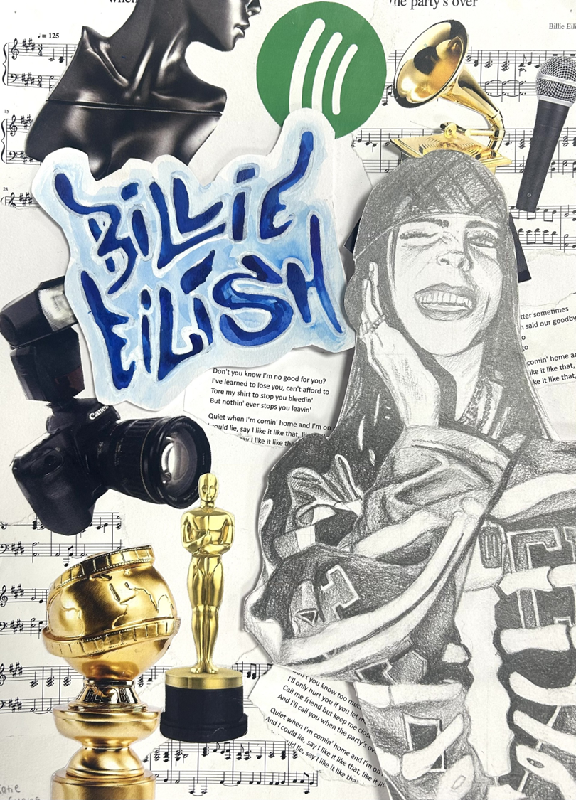 Artwork by Balcarras school Y9 pupil