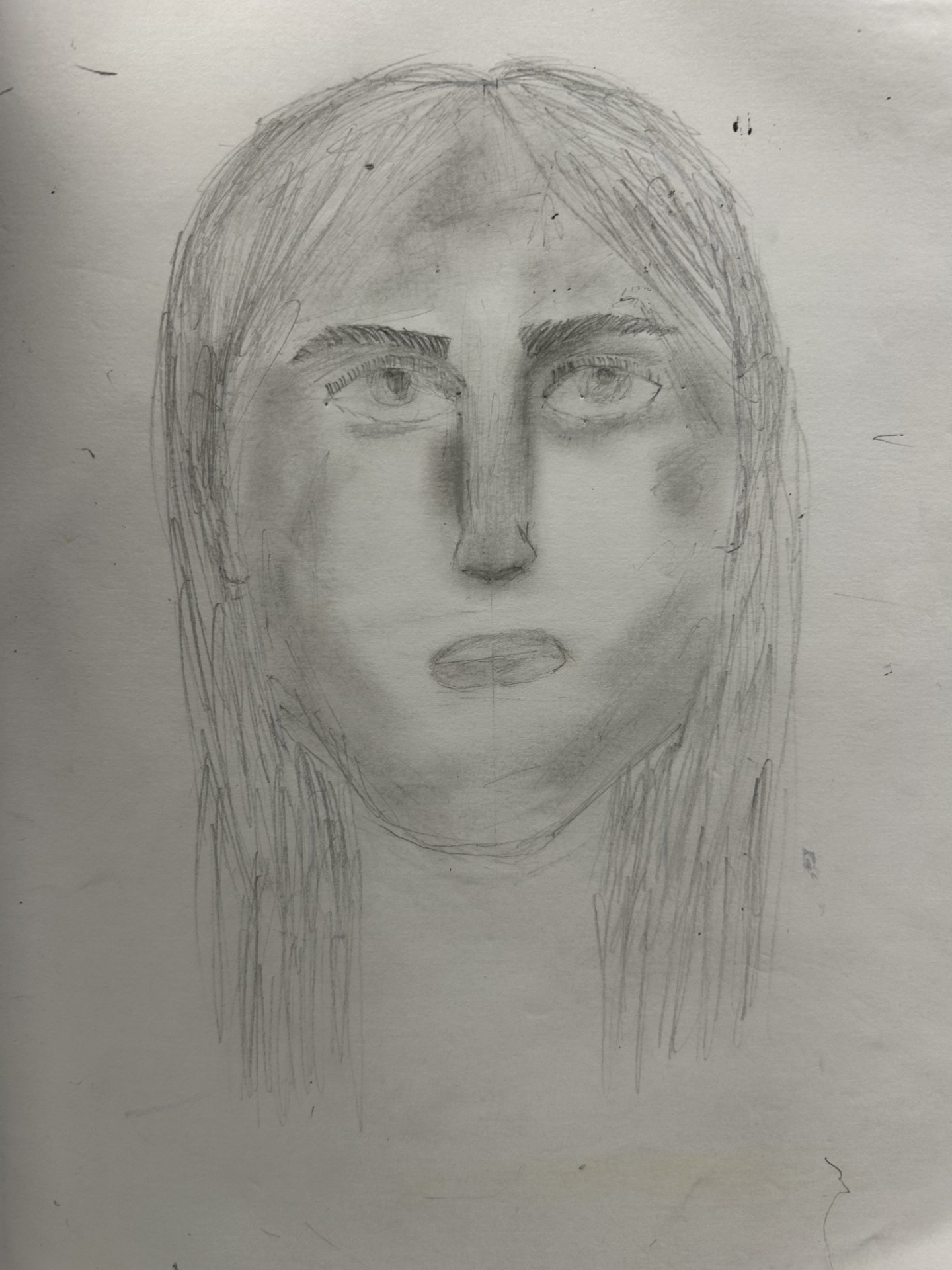 An example of artwork by High School Leckhampton Year 9 student