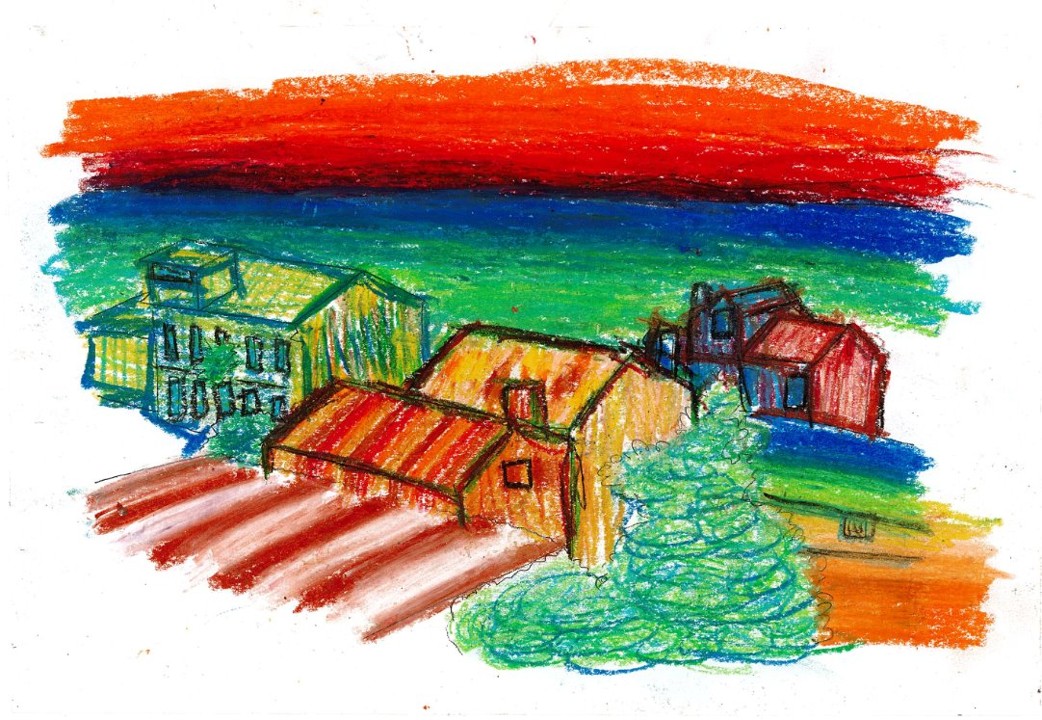 An example of artwork by Winchcombe School Year 9 student An example of artwork by Winchcombe School Year 9 student