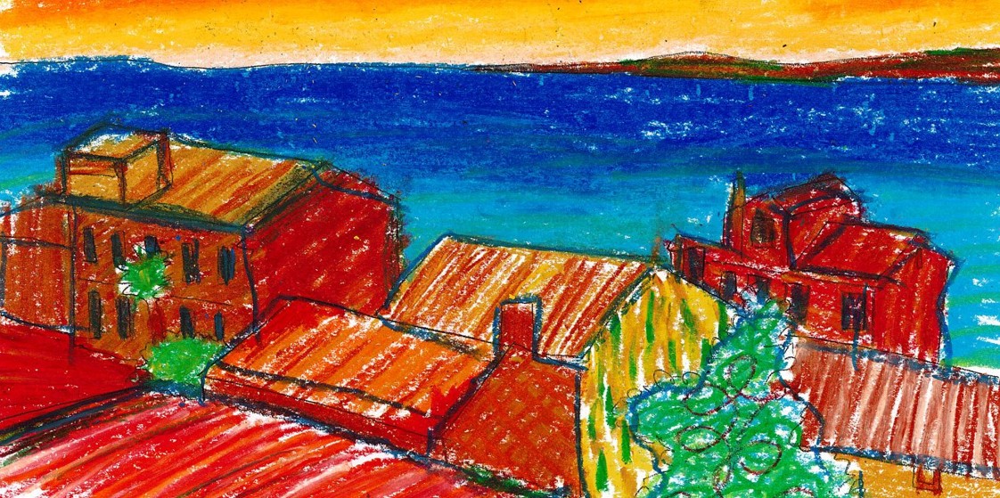 An example of artwork by Winchcombe School Year 9 student