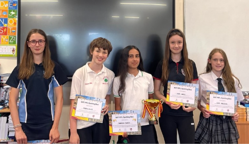 Spelling Bee students