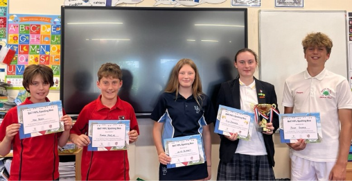 Spelling Bee students
